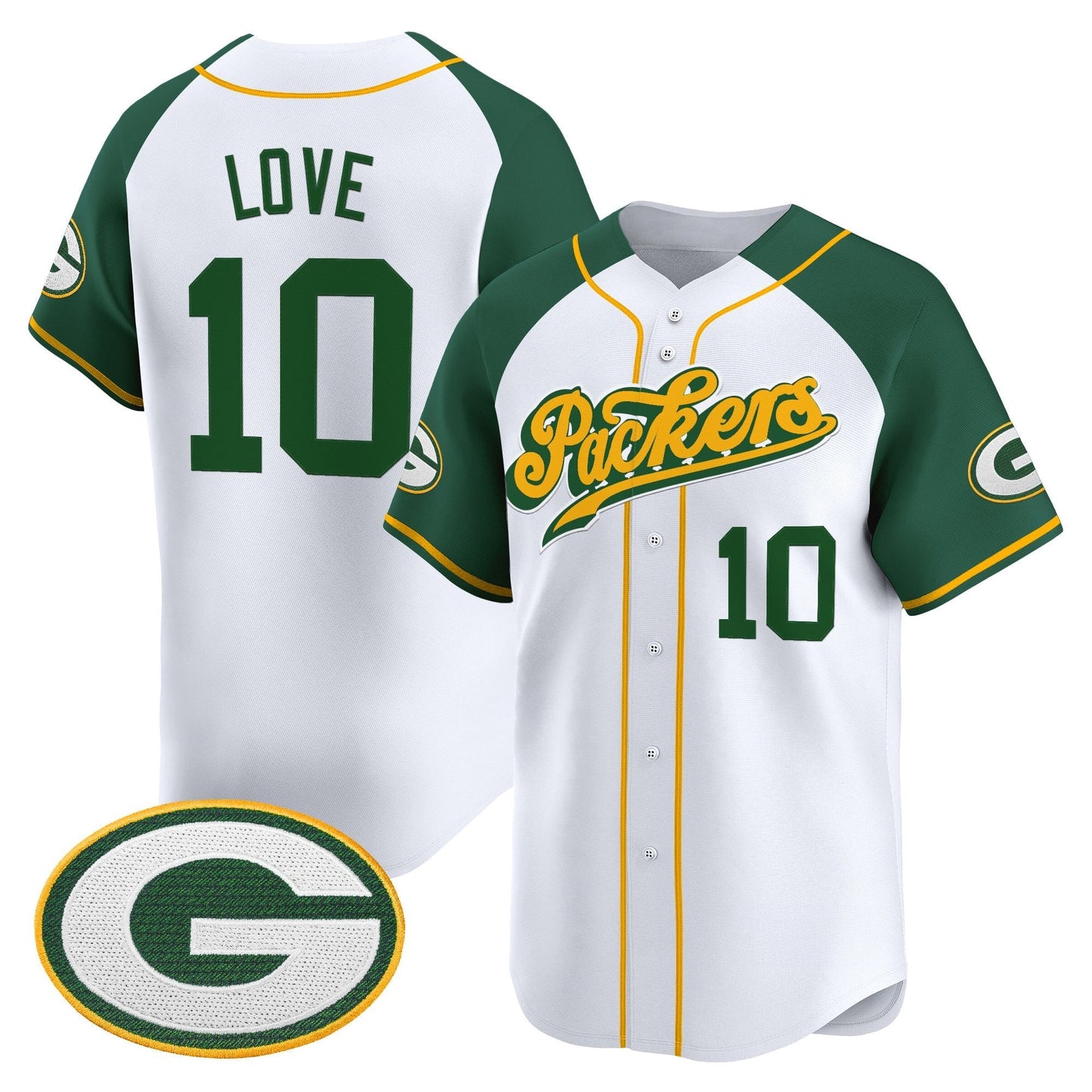 Men's Green Bay Packers 2025 Vapor Baseball Jersey V2 - All Stitched