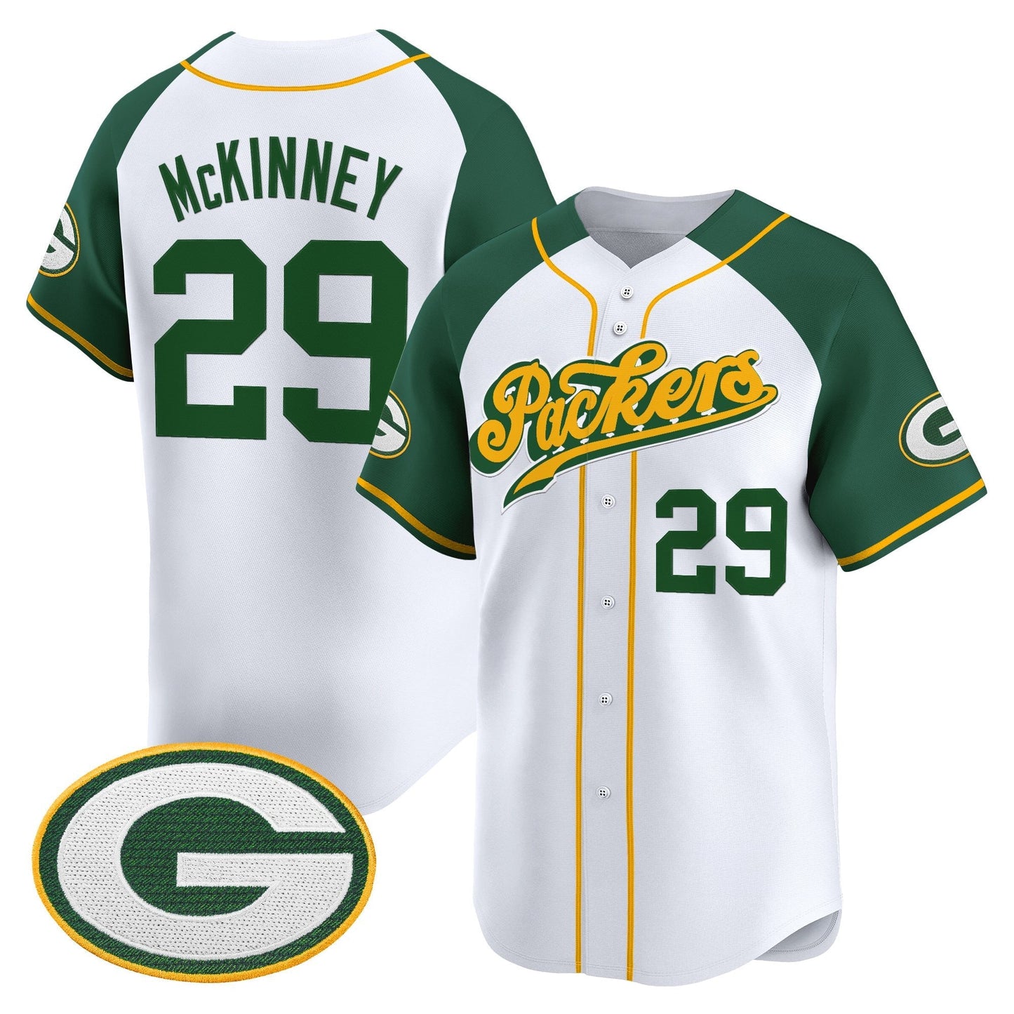 Men's Green Bay Packers 2025 Vapor Baseball Jersey V2 - All Stitched