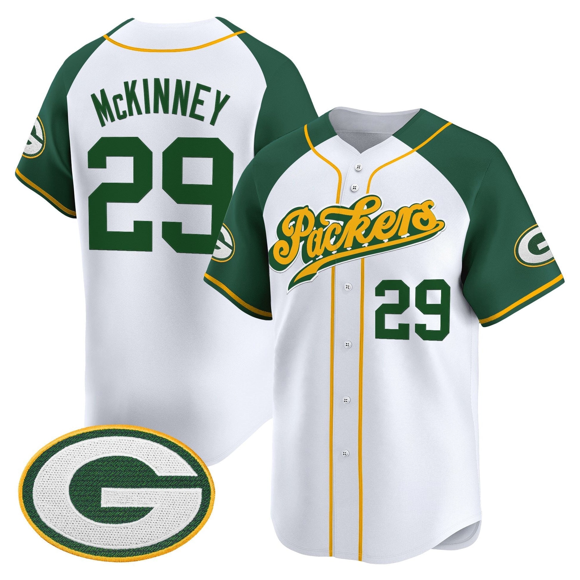 Men's Green Bay Packers 2025 Vapor Baseball Jersey V2 - All Stitched