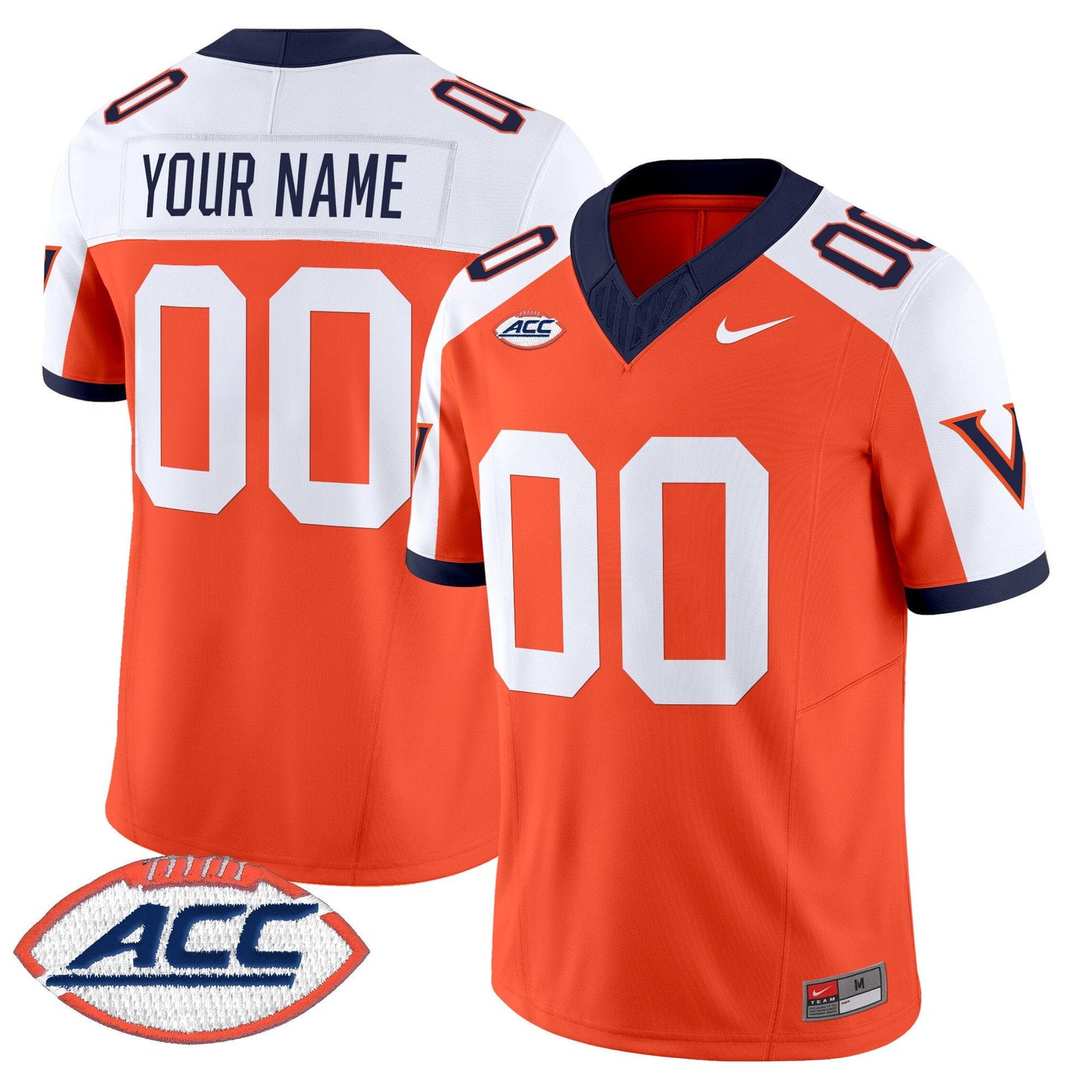 Virginia Cavaliers 1995 Throwbacks Vapor Limited Custom Jersey - All Stitched