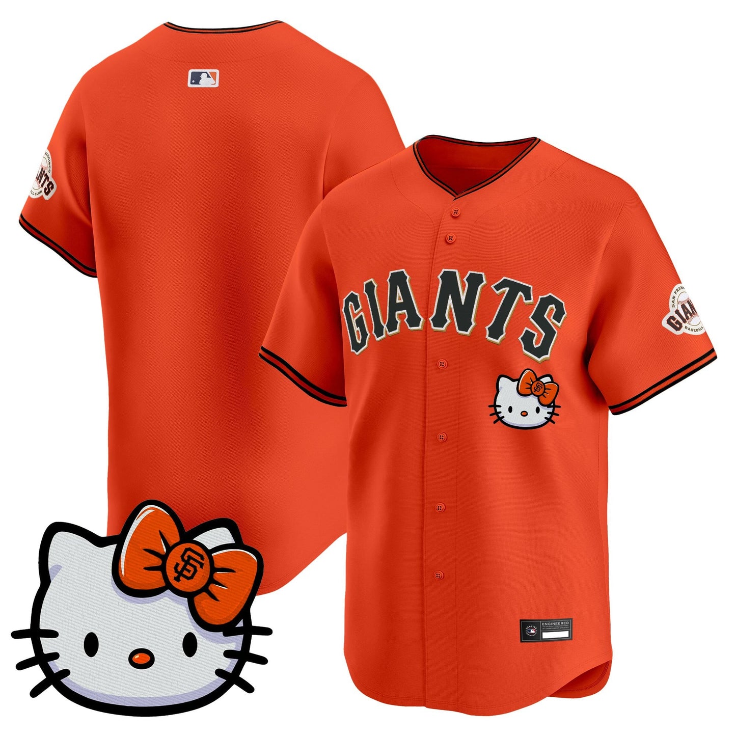 San Francisco Giants Meow KT Vapor Premier Limited Jersey – All Stitched