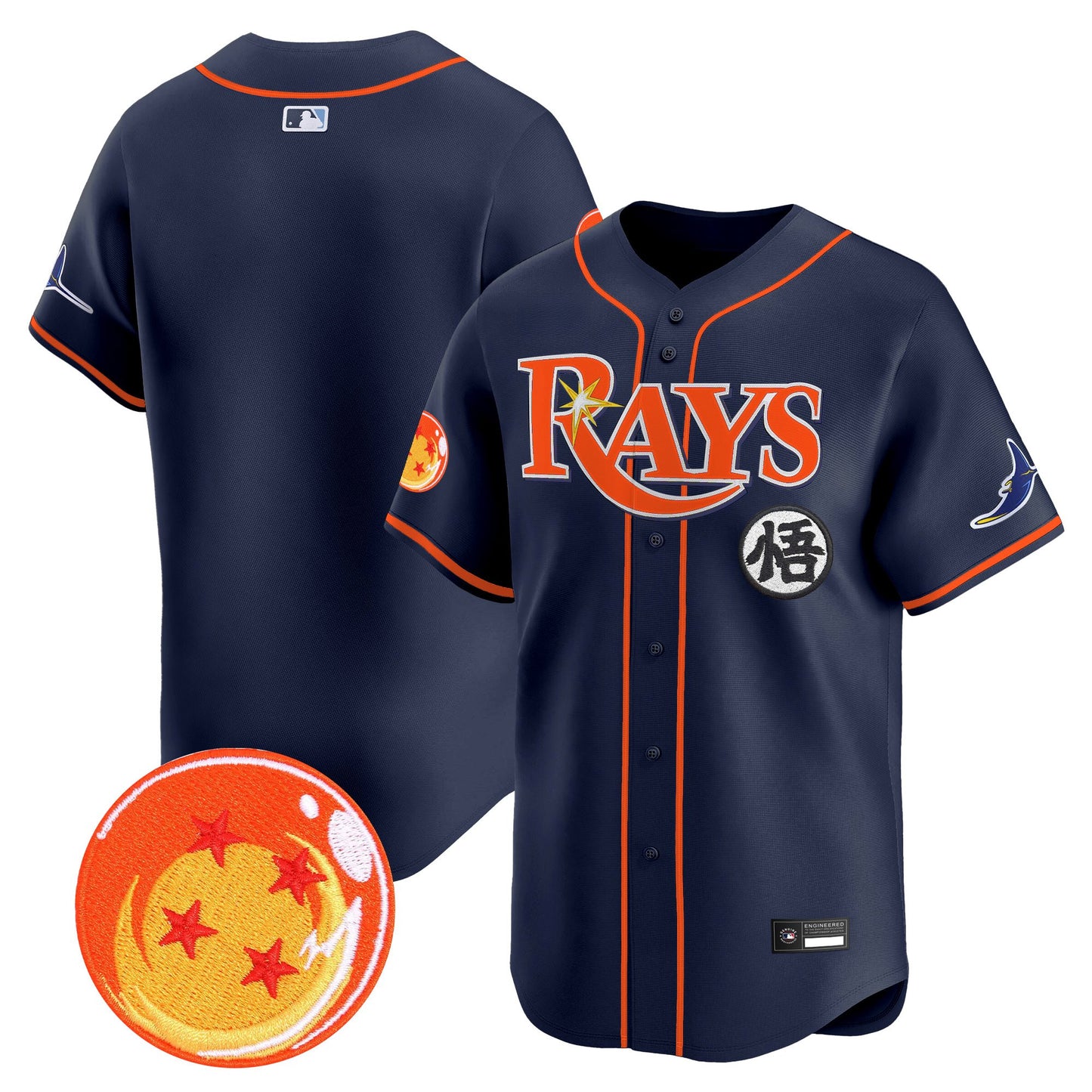 Tampa Bay Rays x DB Vapor Premier Limited Jersey - All Stitched