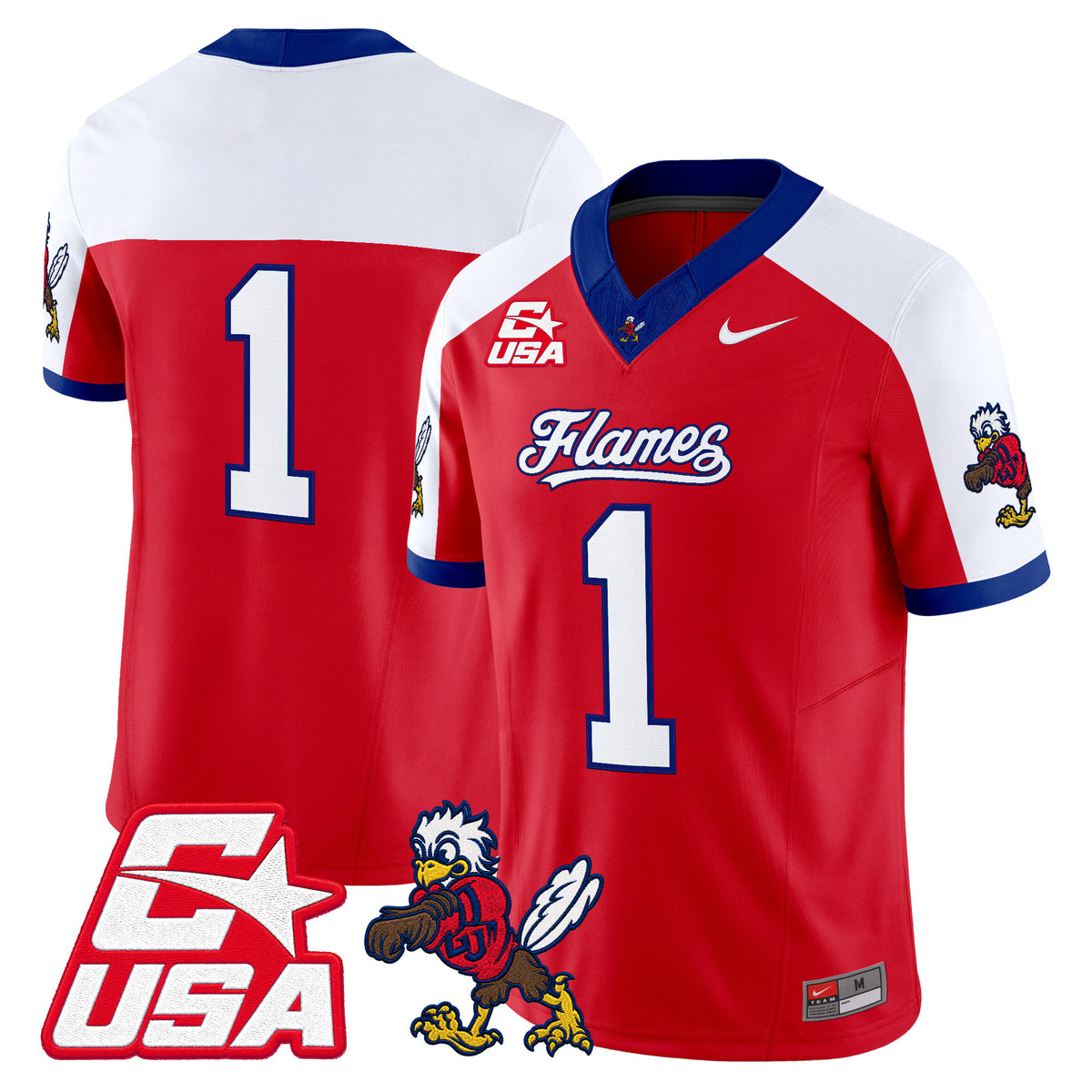 Liberty Flames 2026 Vapor Limited Jersey - Stitched