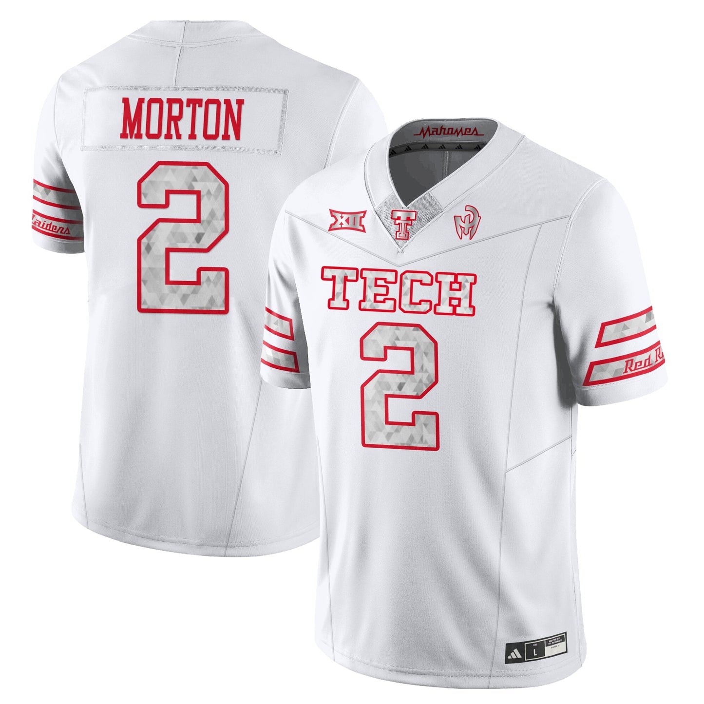 Texas Tech Football “GalvanICED” Jersey - All Stitched