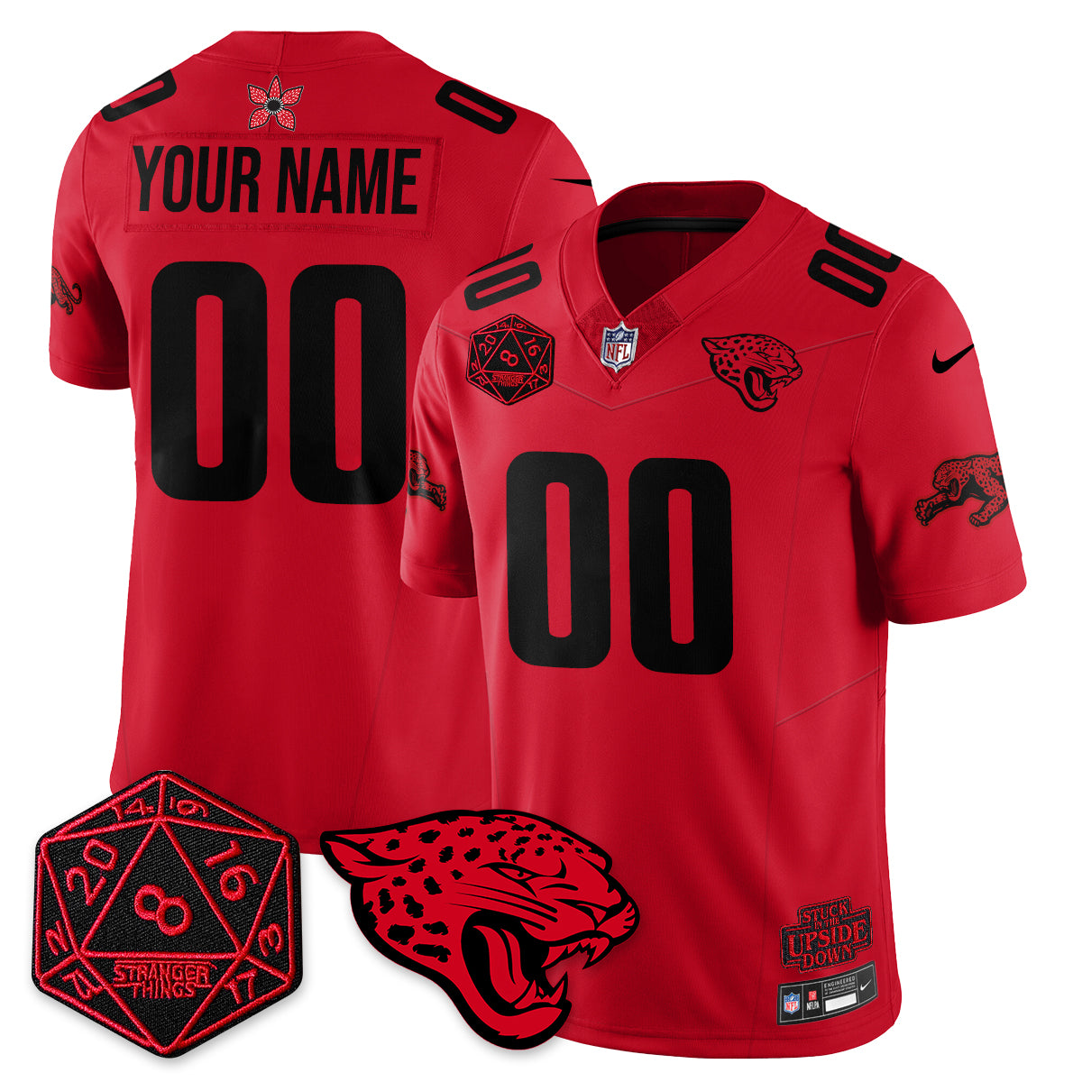 JAX 'Stranger Things Edition' Vapor Limited Jersey - All Stitched