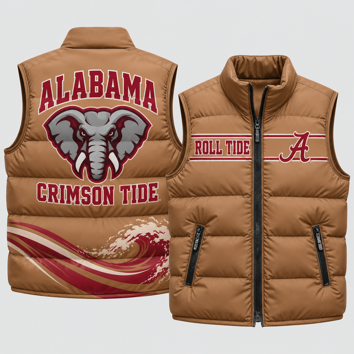 BAMA 2026 Military Appreciation Puffer Vest - Printed
