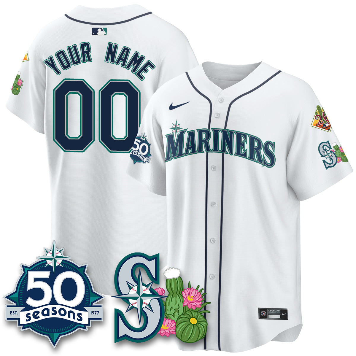 SEA 2026 Spring Training Vapor Limited Jersey - 50th Anniversary - All Stitched