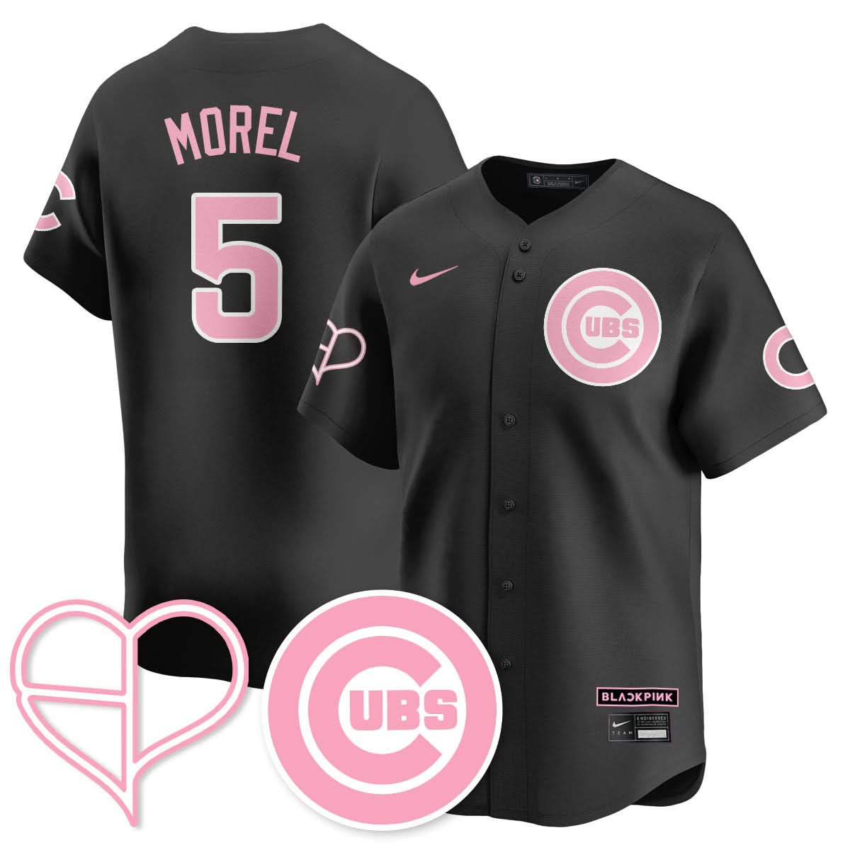 Chicago Cubs BLΛƆKPIИK 2025 Limited Jersey - All Stitched