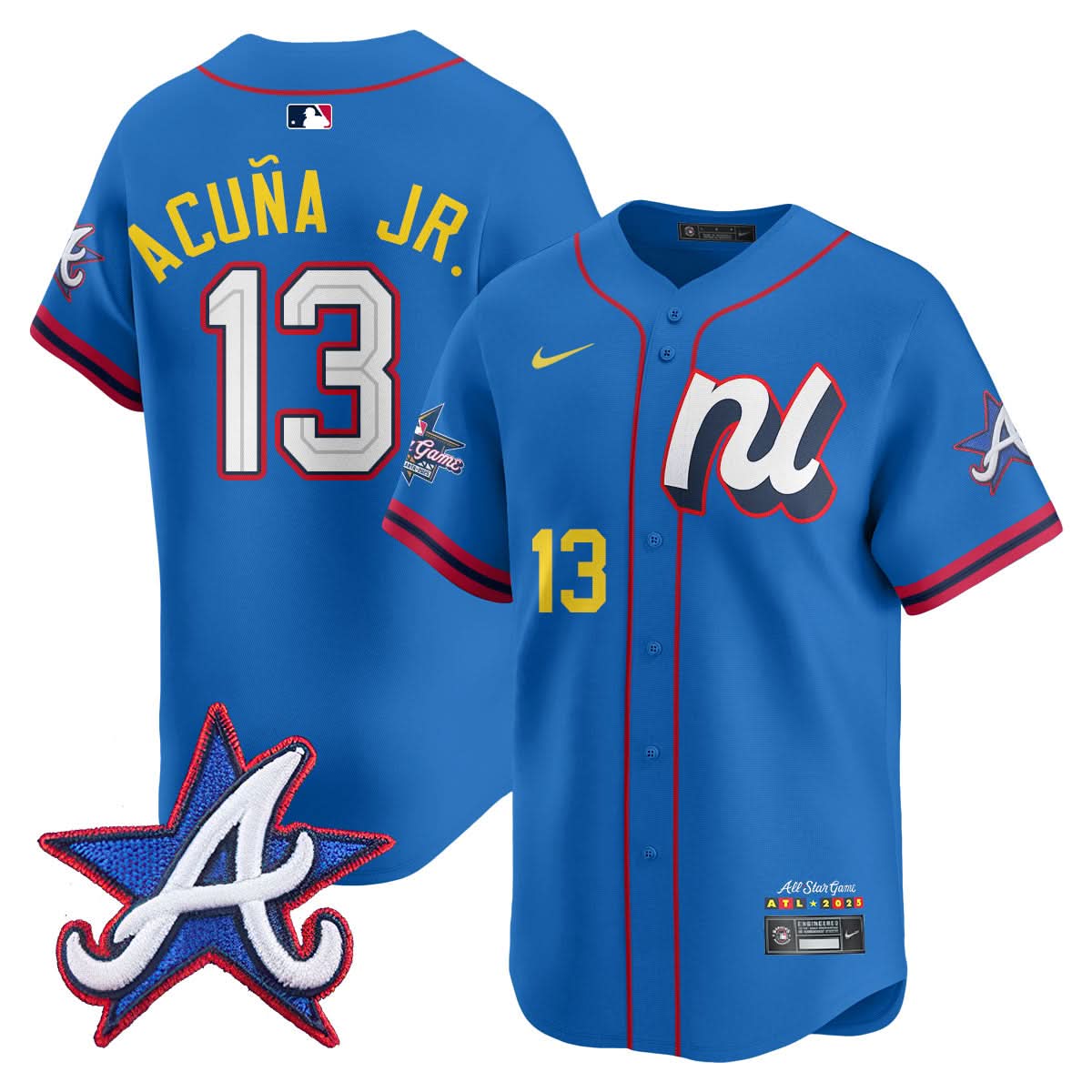 National League 2025 MLB All-Star Jersey - All Stitched