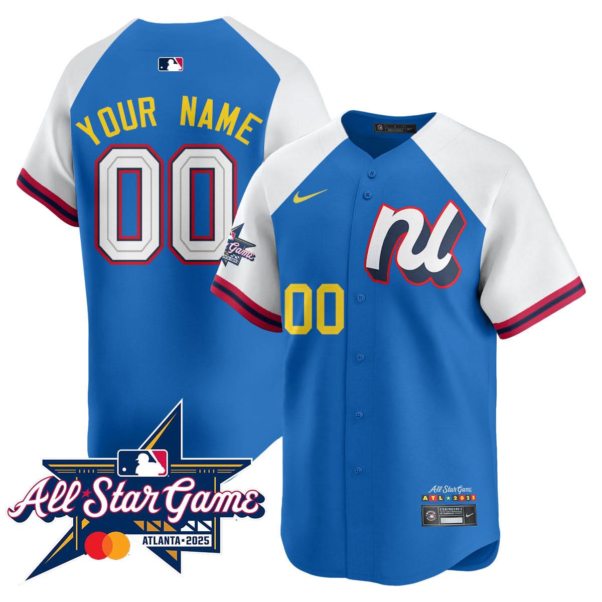 National League 2025 MLB All-Star Custom Jersey - All Stitched