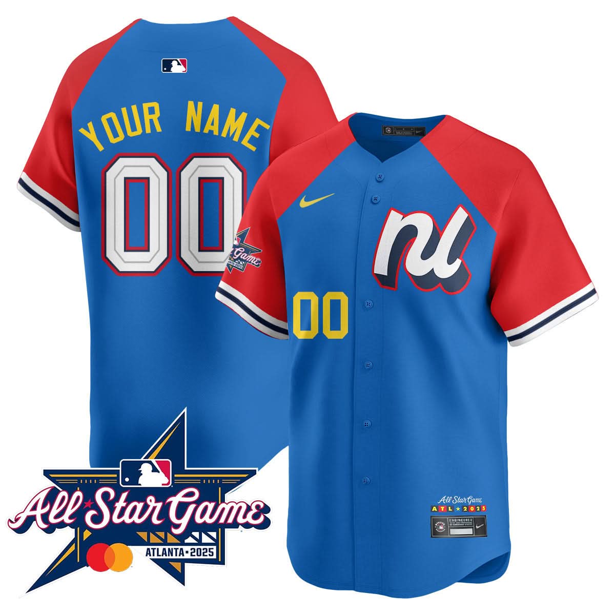 National League 2025 MLB All-Star Custom Jersey - All Stitched