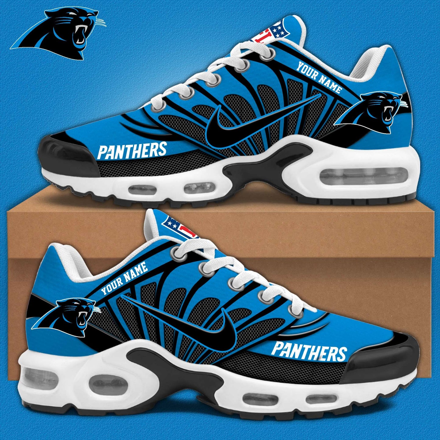 Carolina Panthers Personalized Shoes Limited Edition