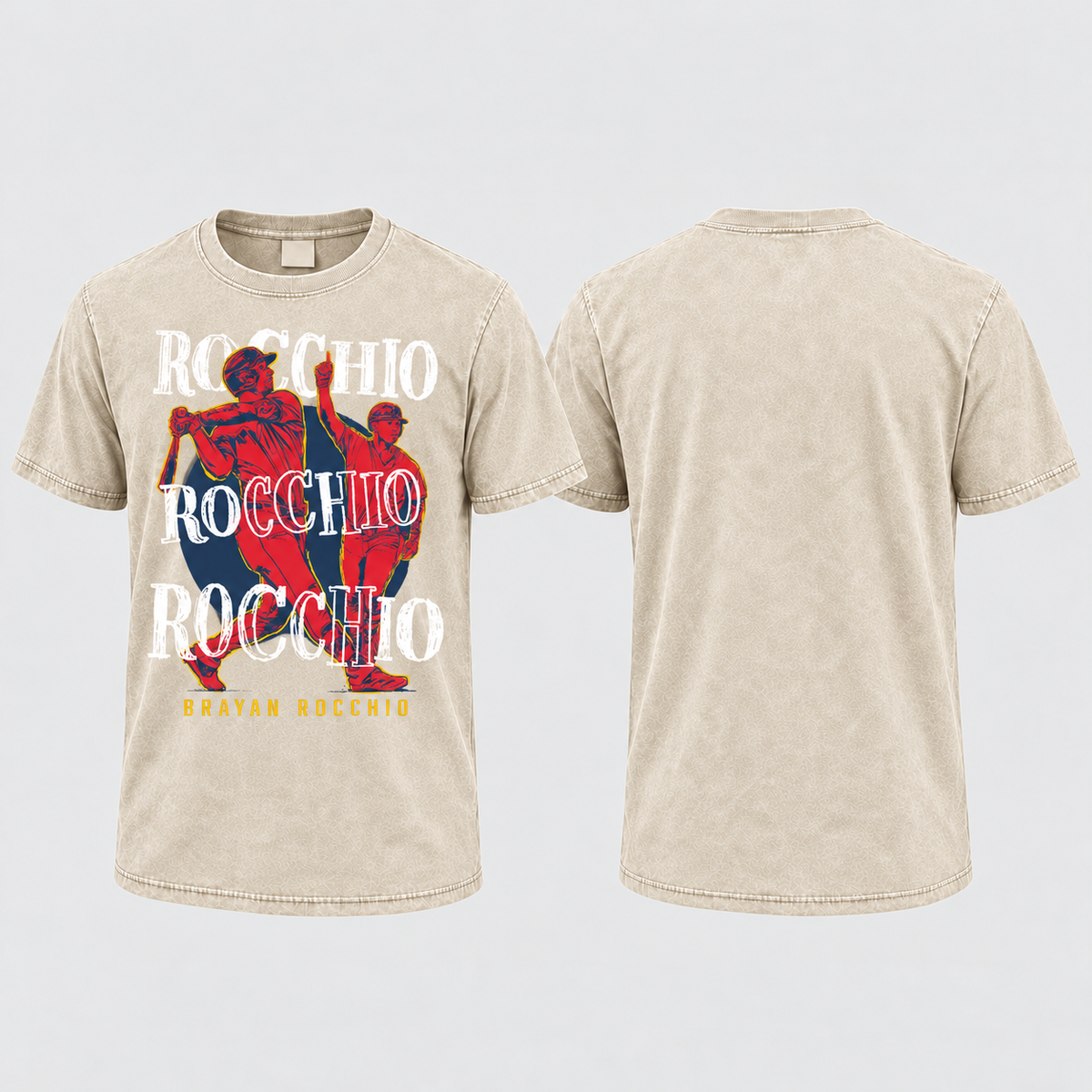 CLE Brayan Rocchio Washed T-Shirt - Printed