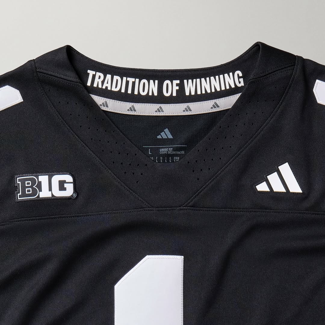 Nebraska Football 2025 "Blackout" Jersey - All Stitched