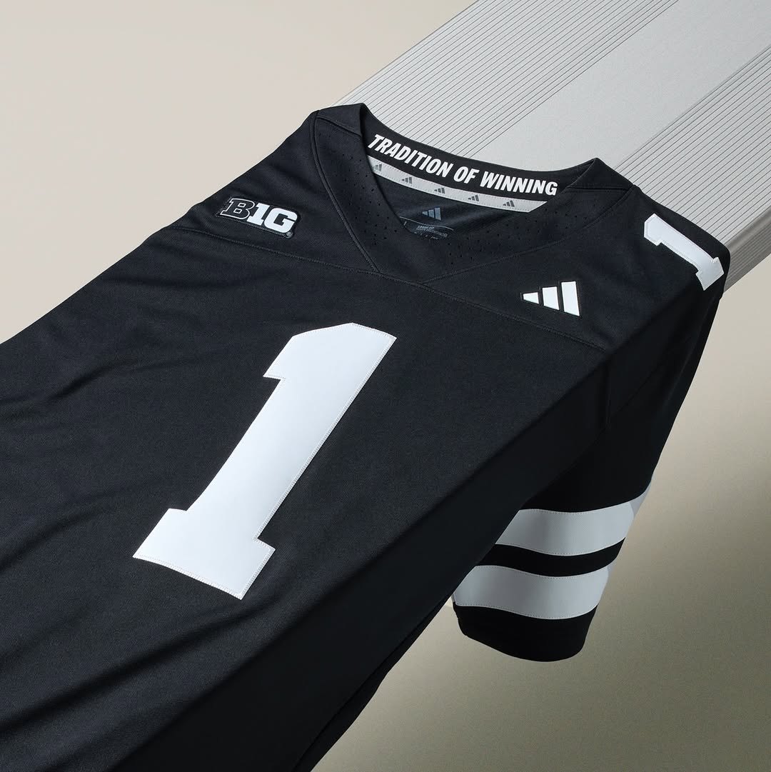Nebraska Football 2025 "Blackout" Jersey - All Stitched