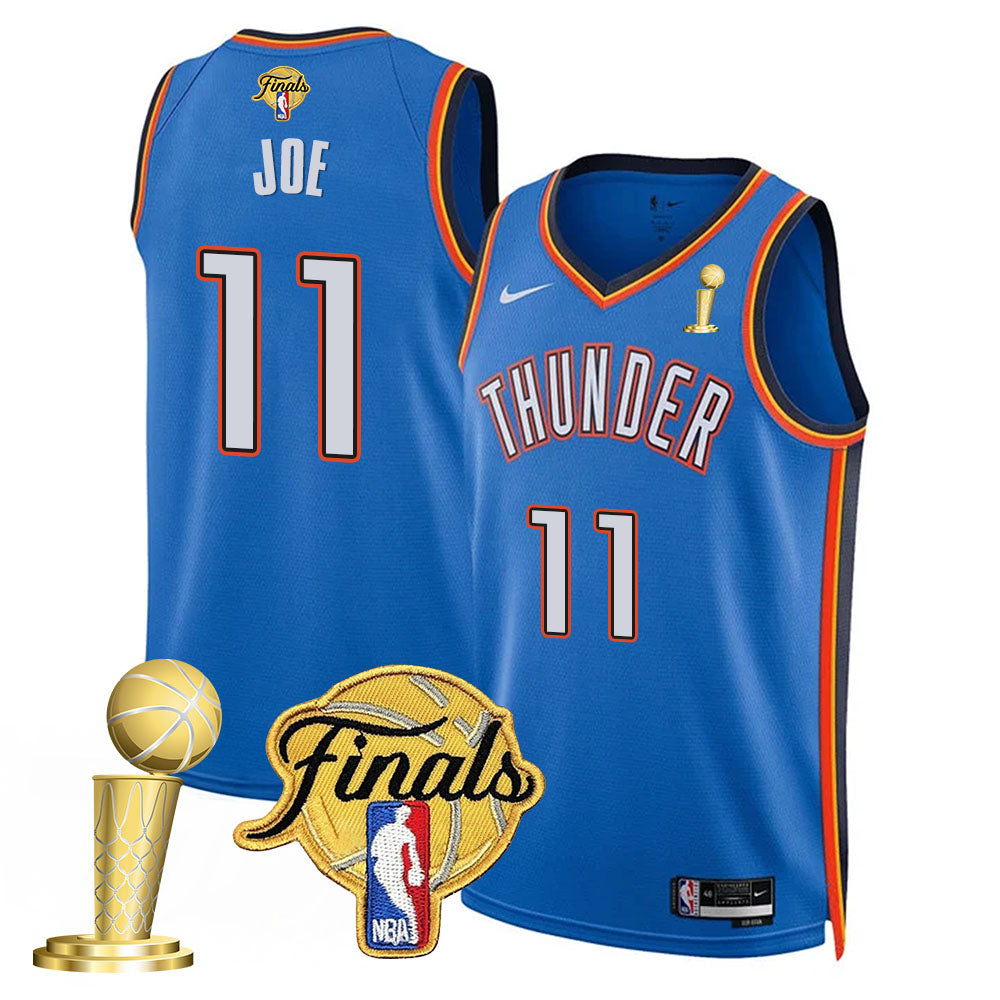 Oklahoma City Thunder 2024-25 Champions Jersey - All Stitched