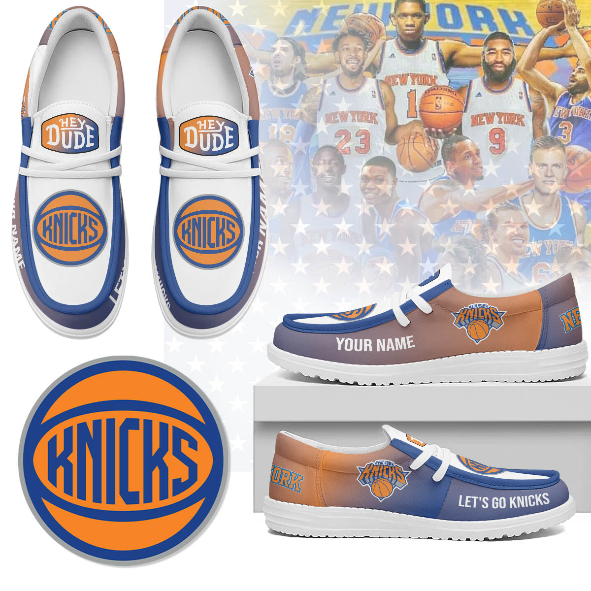 New York Knicks | Premium Loafer Shoes