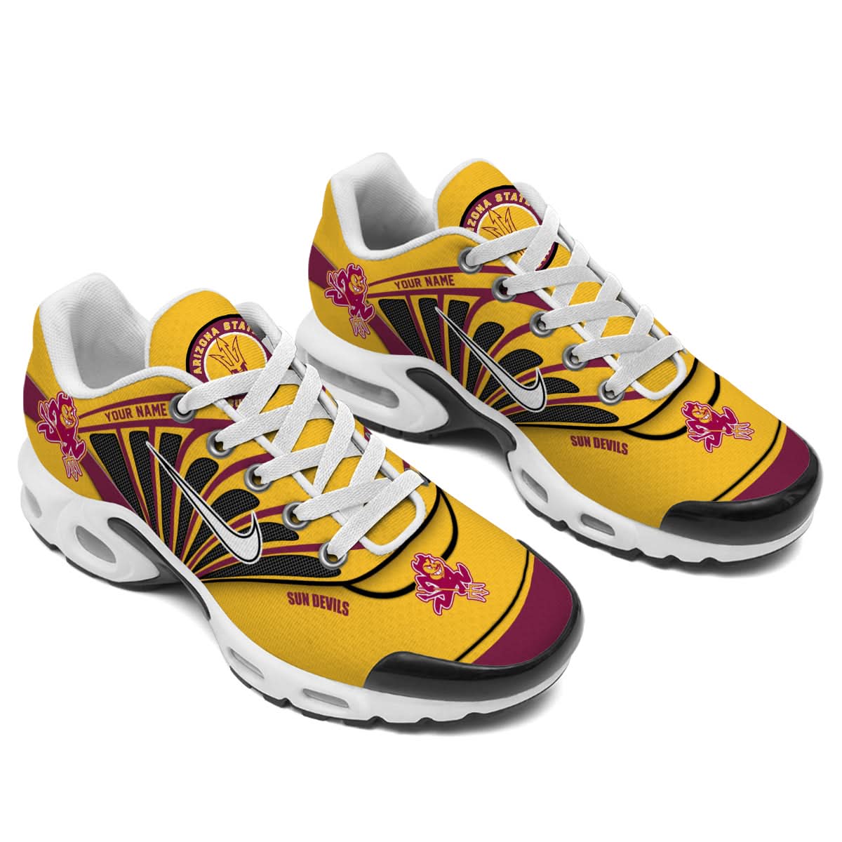 Arizona State Sun Devils NCAA Air Max Plus Shoes - Limited
