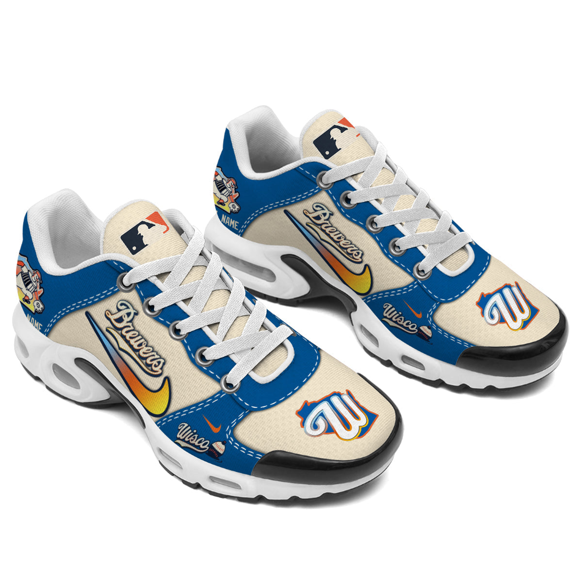 Personalized MIL City Connect Air Max Shoes