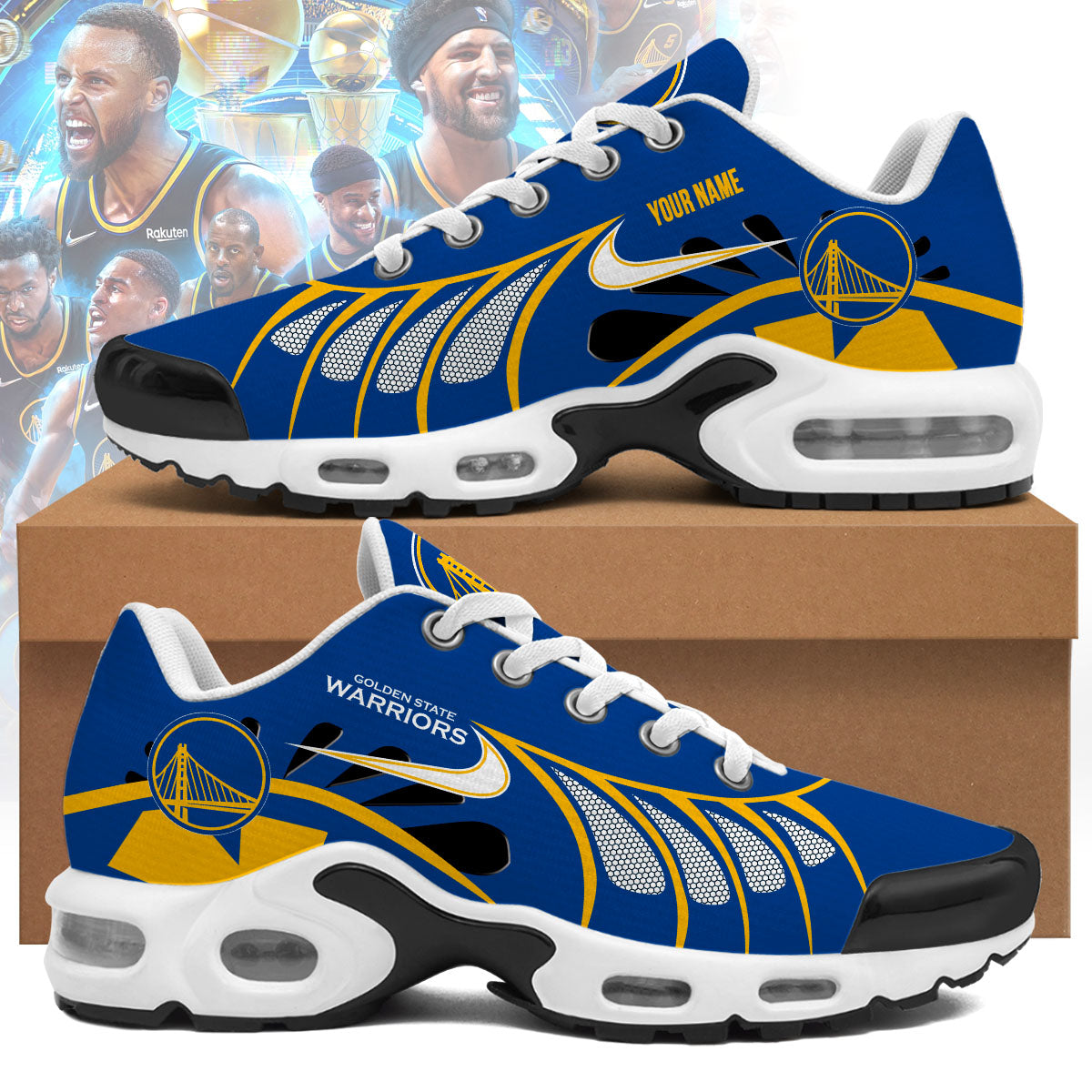 Golden State Warriors | Personalized Air Max Shoes Limited Edition