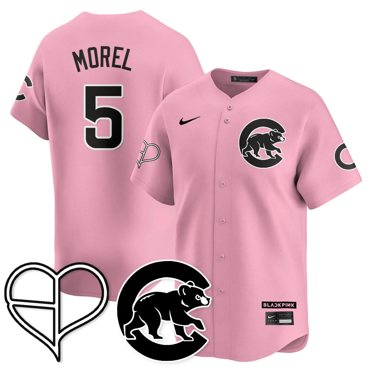 Chicago Cubs BLΛƆKPIИK 2025 Limited Jersey - All Stitched