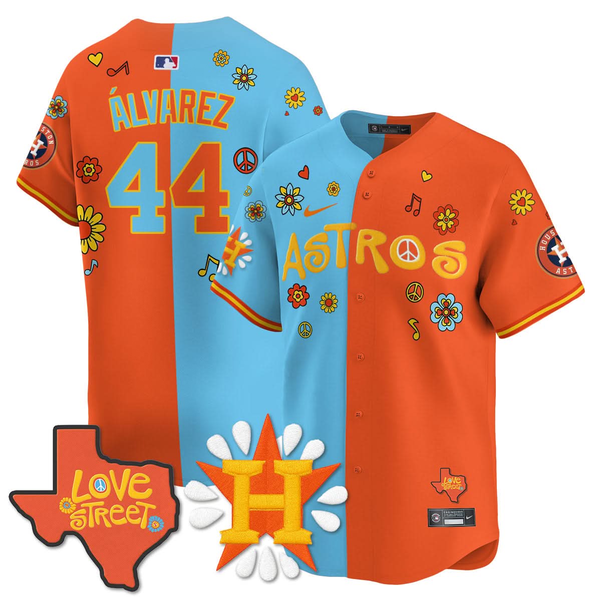 Houston Astros "Love Street" Limited Jersey - Stitched