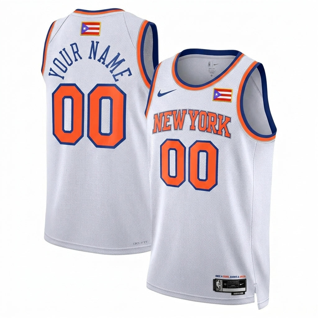 NYK Swingman Puerto Rico Custom Jersey - All Stitched