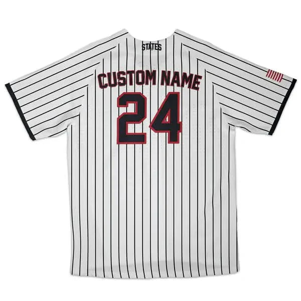 USA White - City Series Baseball Jersey