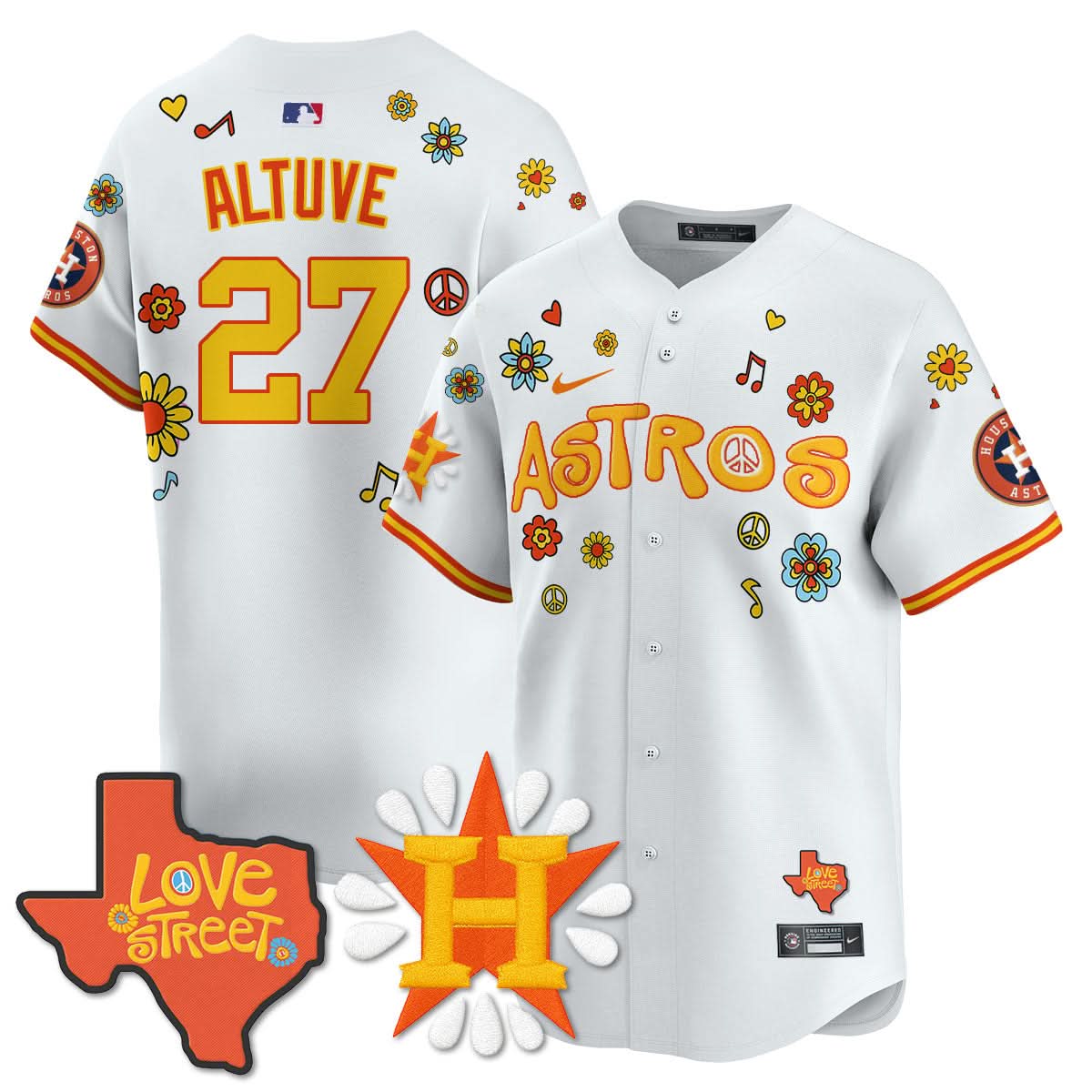 Houston Astros "Love Street" Limited Jersey - Stitched