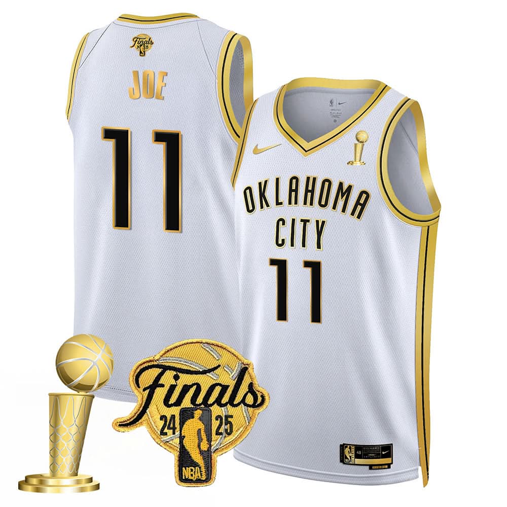 Oklahoma City Thunder 2024-25 Champions Jersey - All Stitched