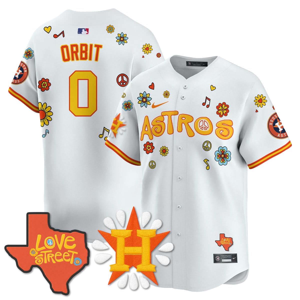Houston Astros "Love Street" Limited Jersey - Stitched