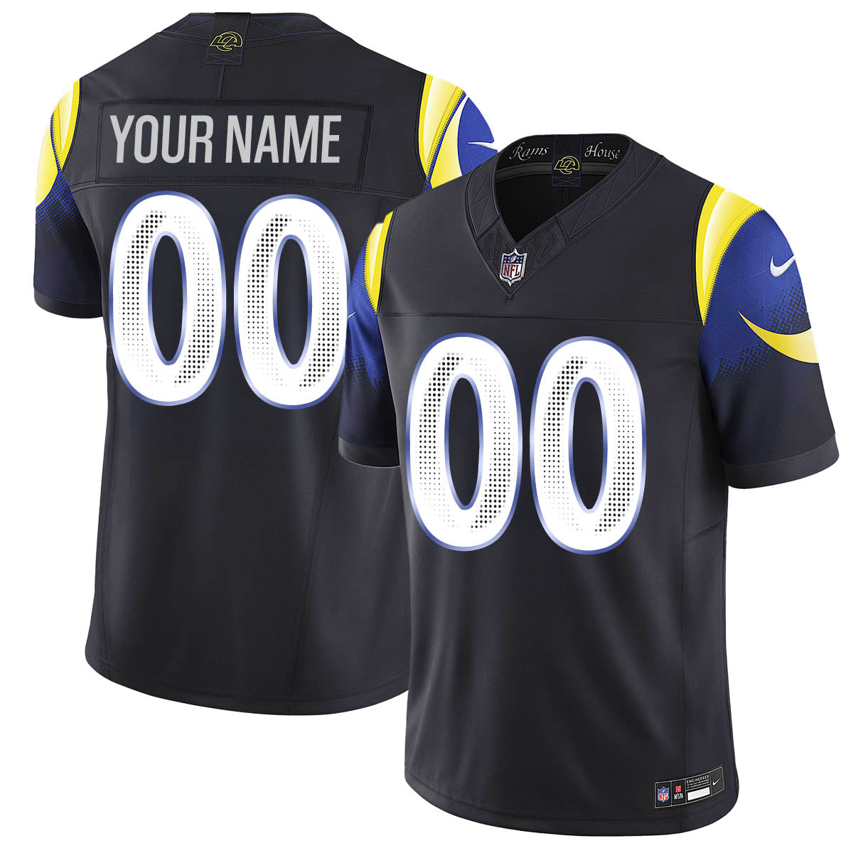 LAR F.U.S.E. Limited Rivalry Series Custom Jersey - All Stitched