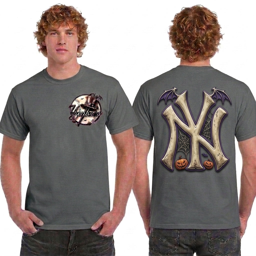 NYY 2026 Nightmare Edition Two Sides Printed T-Shirt