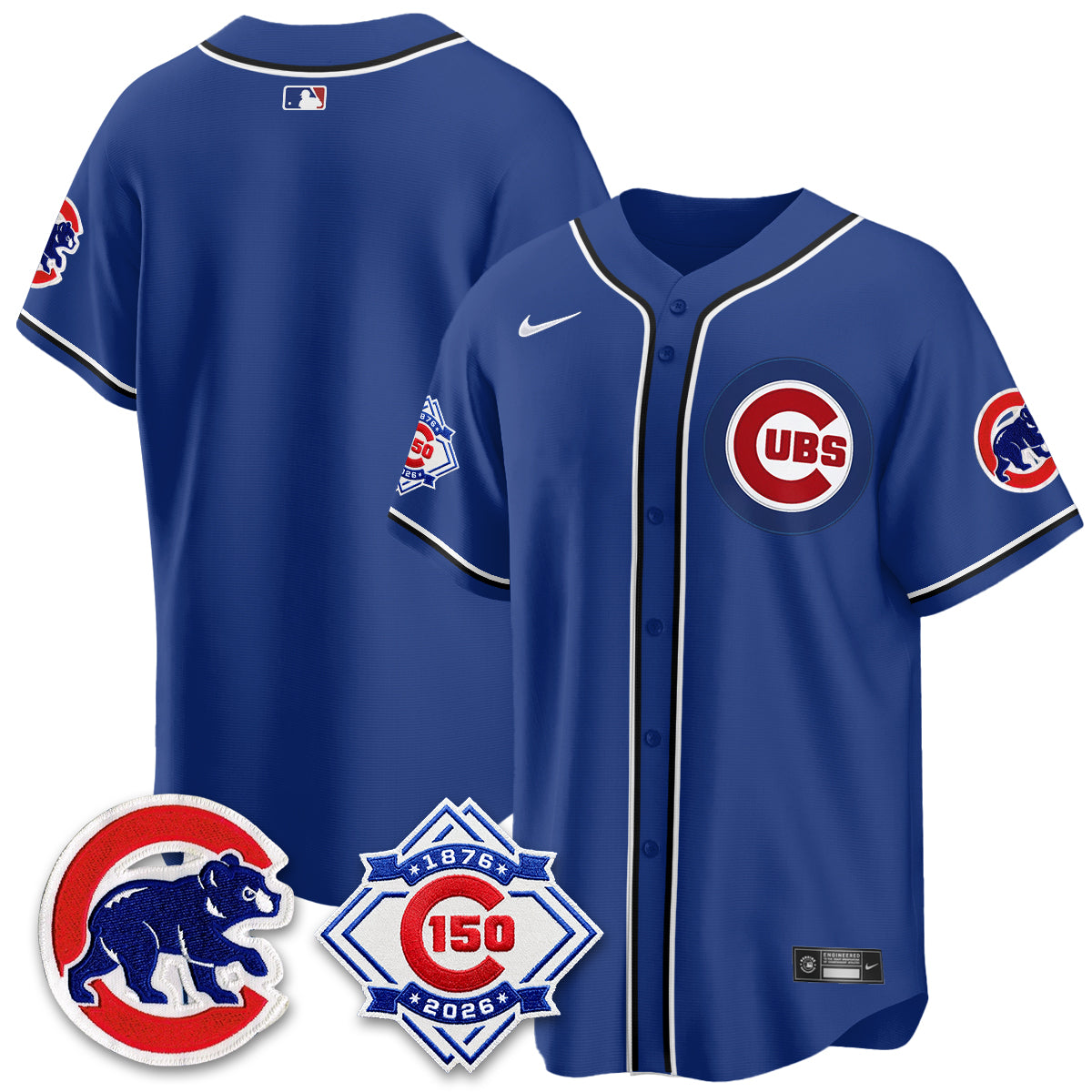 CHC 150th Anniversary Black Out Style Vapor Premier Limited Jersey - All Stitched (1)
