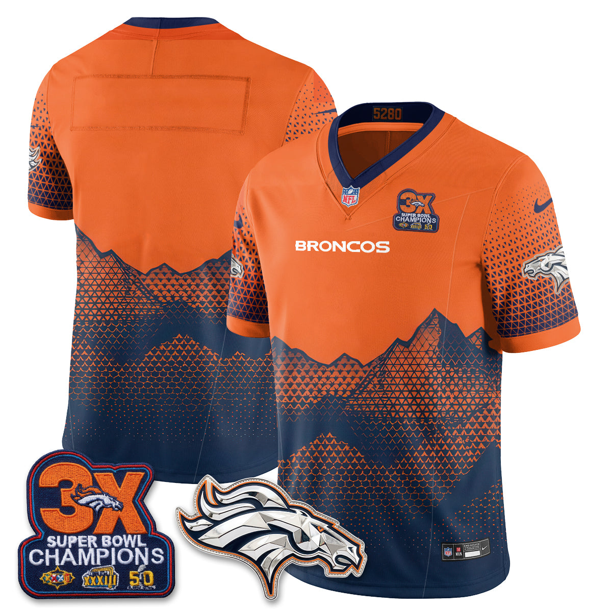 DEN Fangear Mile High Limited Edition - Stitched (2)