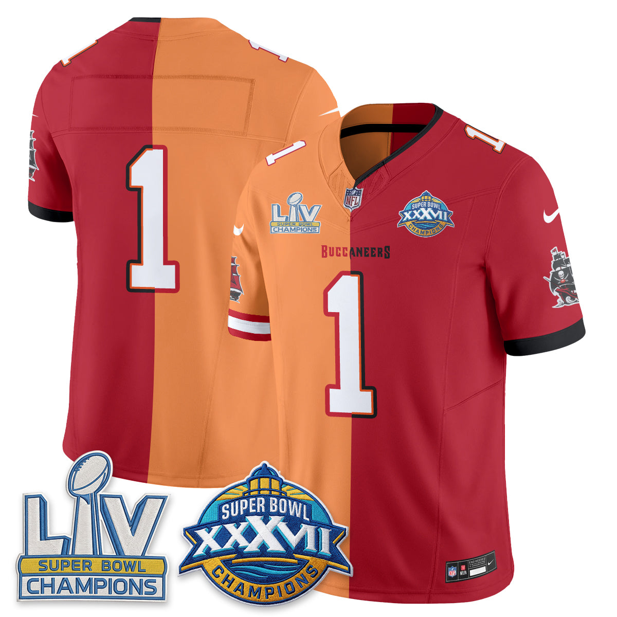 TB S.Bowl Split Edition Vapor Jersey - Stitched