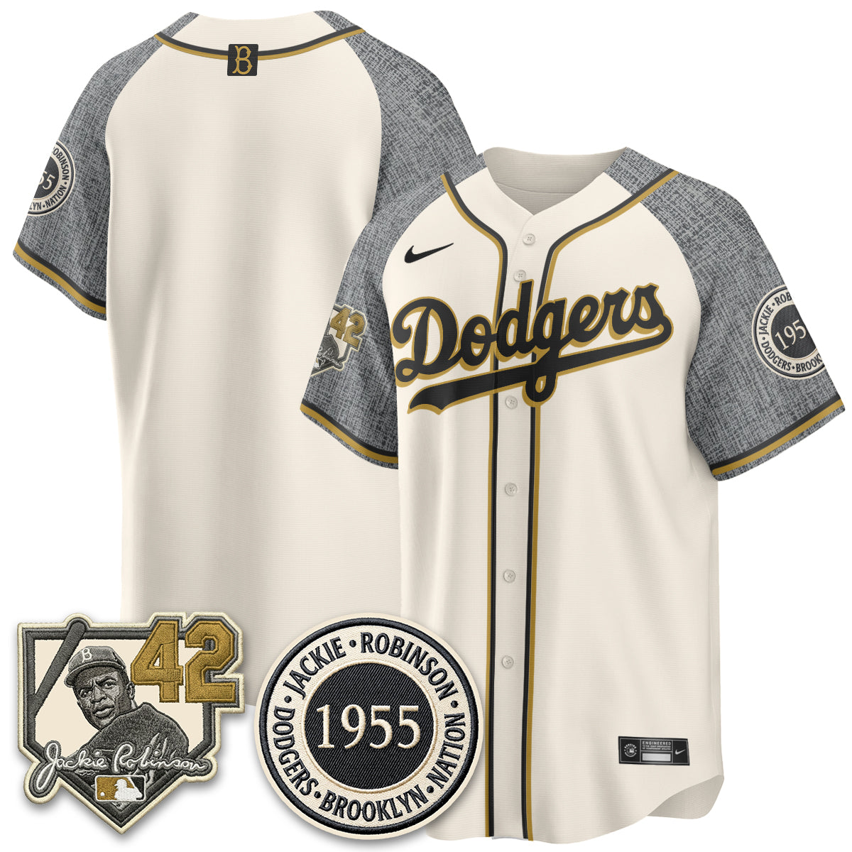 LAD 2026 New Era Jackie Robinson Vapor Limited Jersey - All Stitched