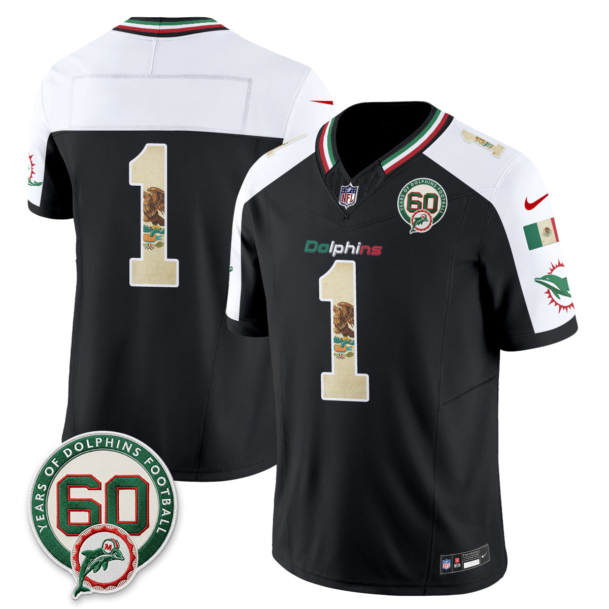 MIA Mexico Edition Vapor Jersey - Stitched