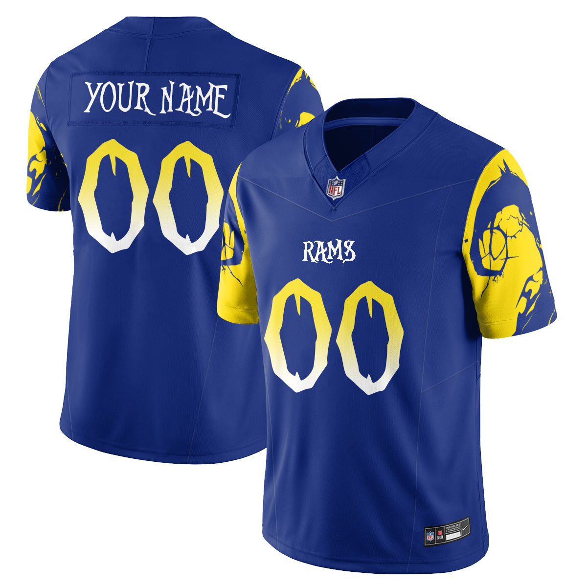 LAR x Nightmare Edition Custom Vapor Jersey - Stitched
