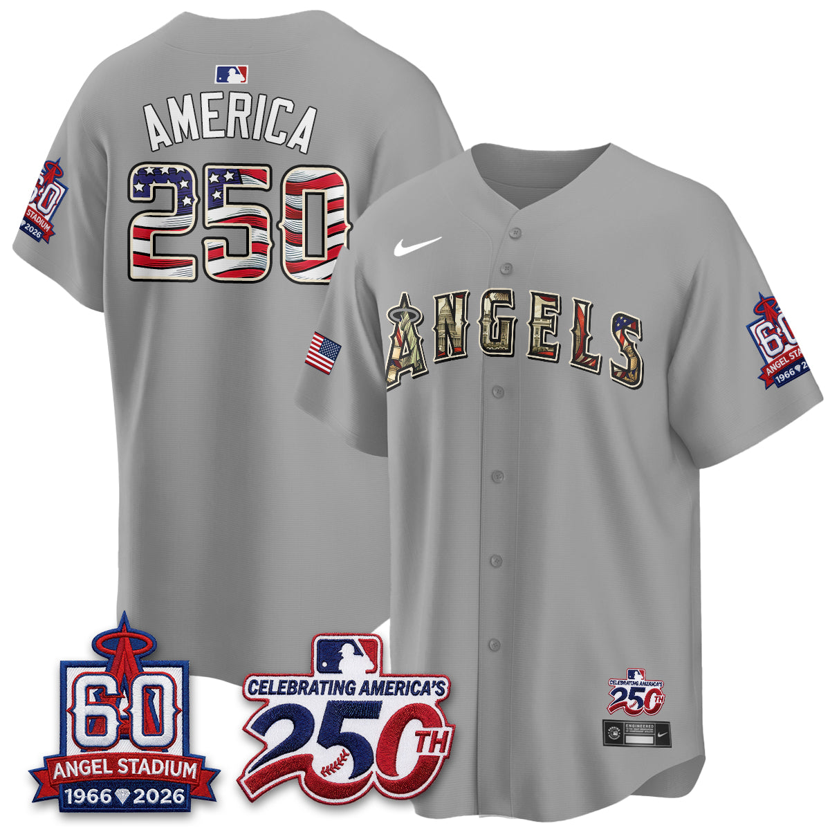 LAA 2026 Independence Day USA Vapor Limited Jersey - Stitched