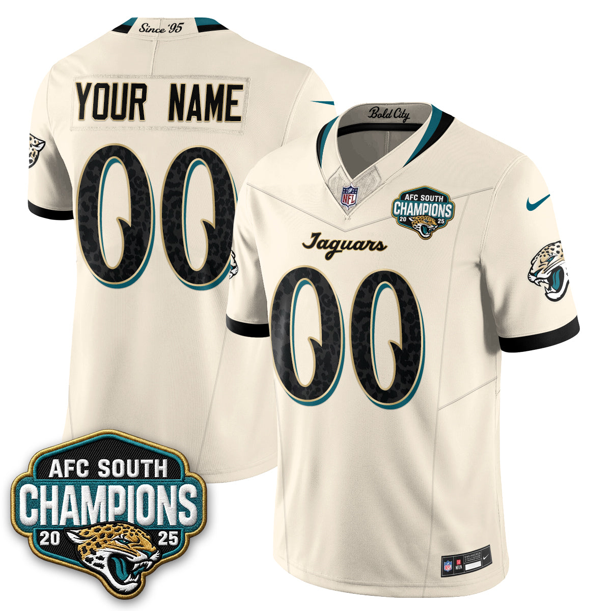 JAX 2026 Rivalries Vapor Custom Jersey - Stitched