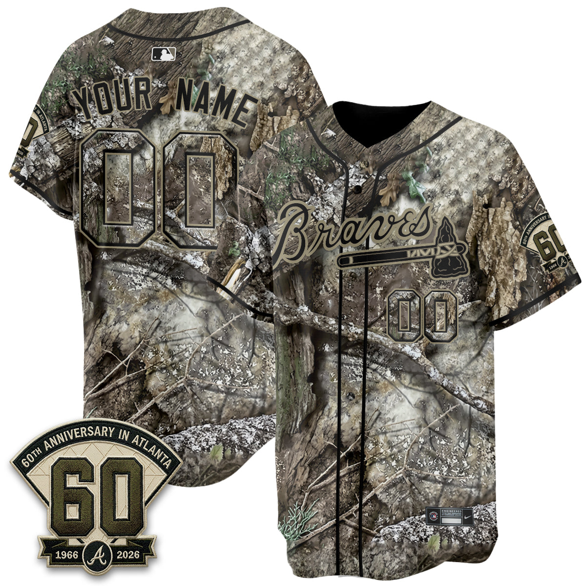 ATL 2026 Hunting Edition Vapor Custom Jersey - Stitched