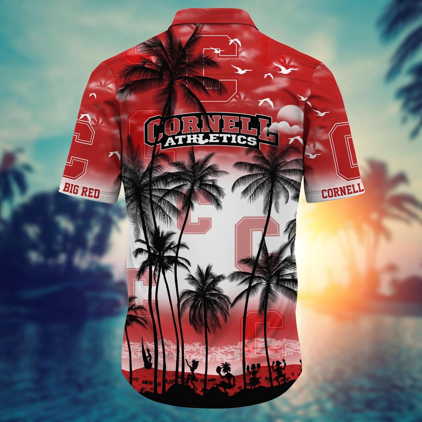 Cornell Big Red - Trending Aloha Shirt Summer