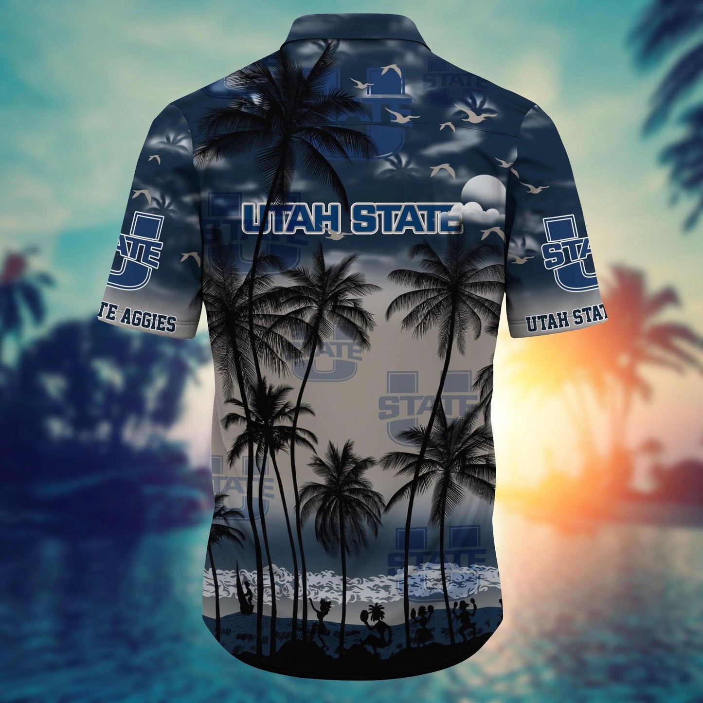 Utah State Aggies - Trending Aloha Shirt Summer