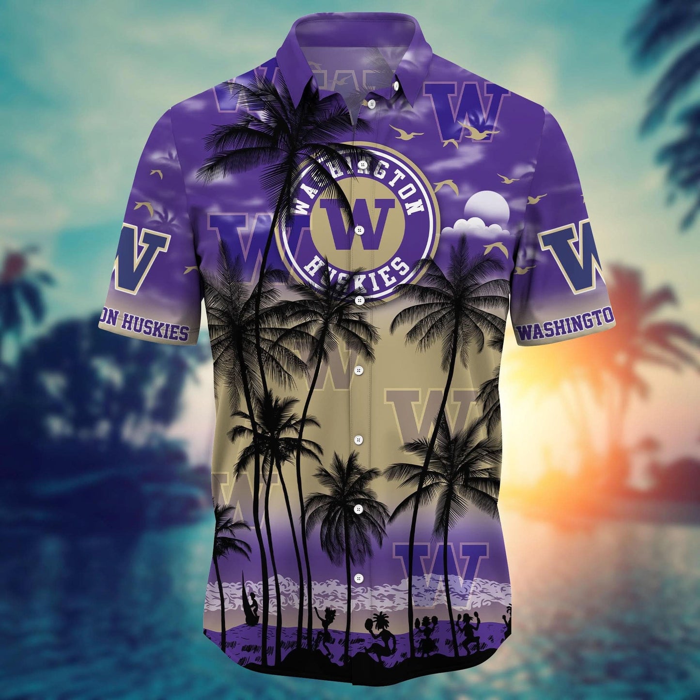 Washington Huskies - Trending Aloha Shirt Summer