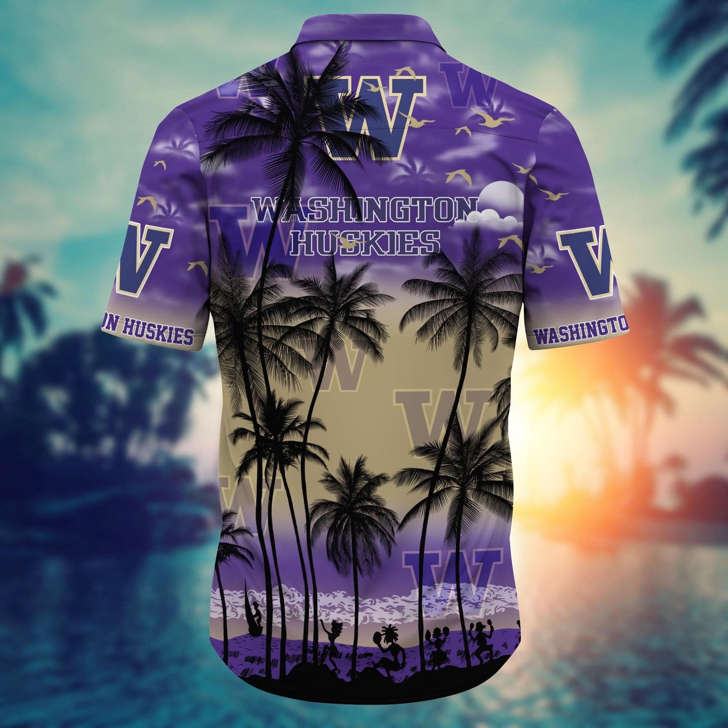 Washington Huskies - Trending Aloha Shirt Summer