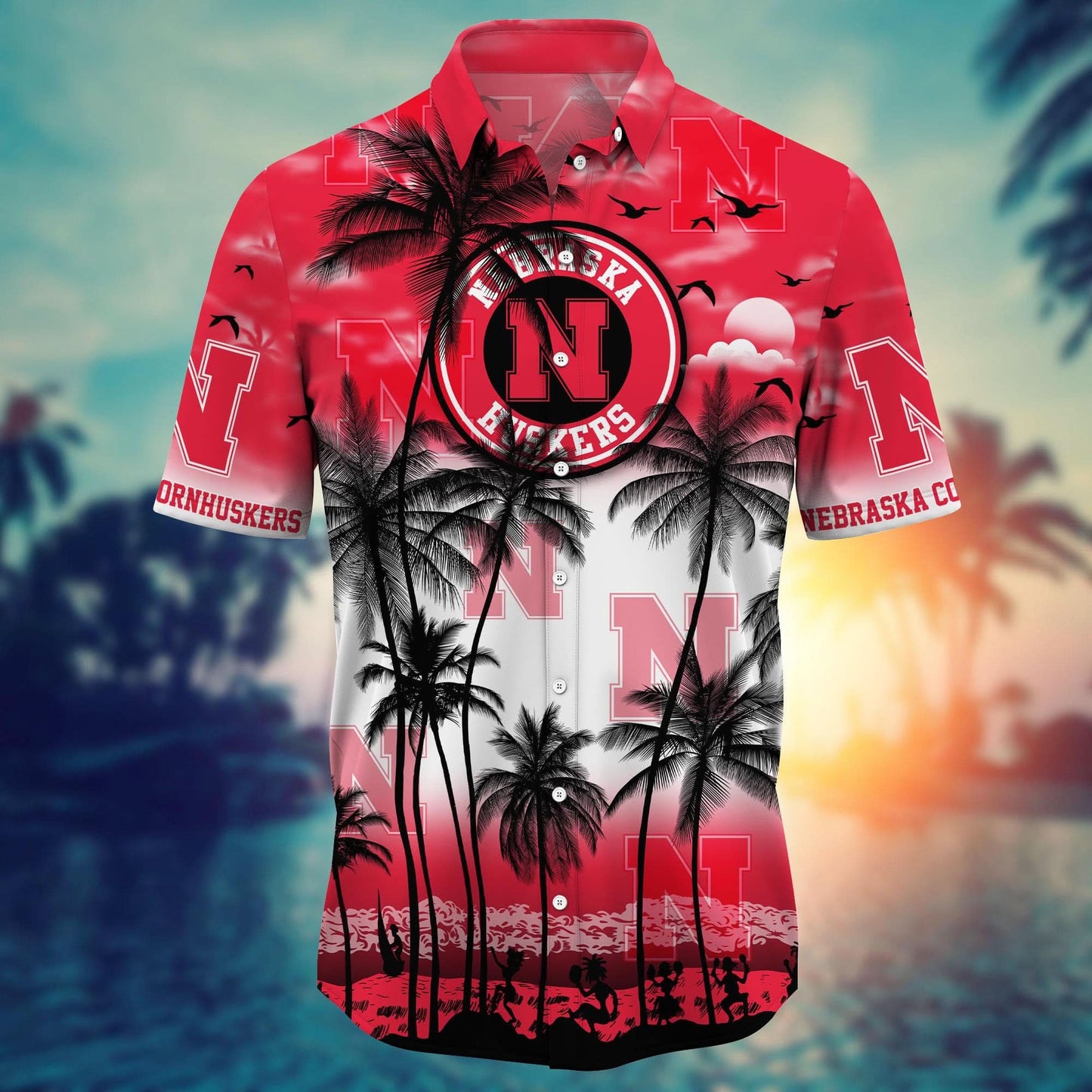 Nebraska Cornhuskers - Trending Aloha Shirt Summer