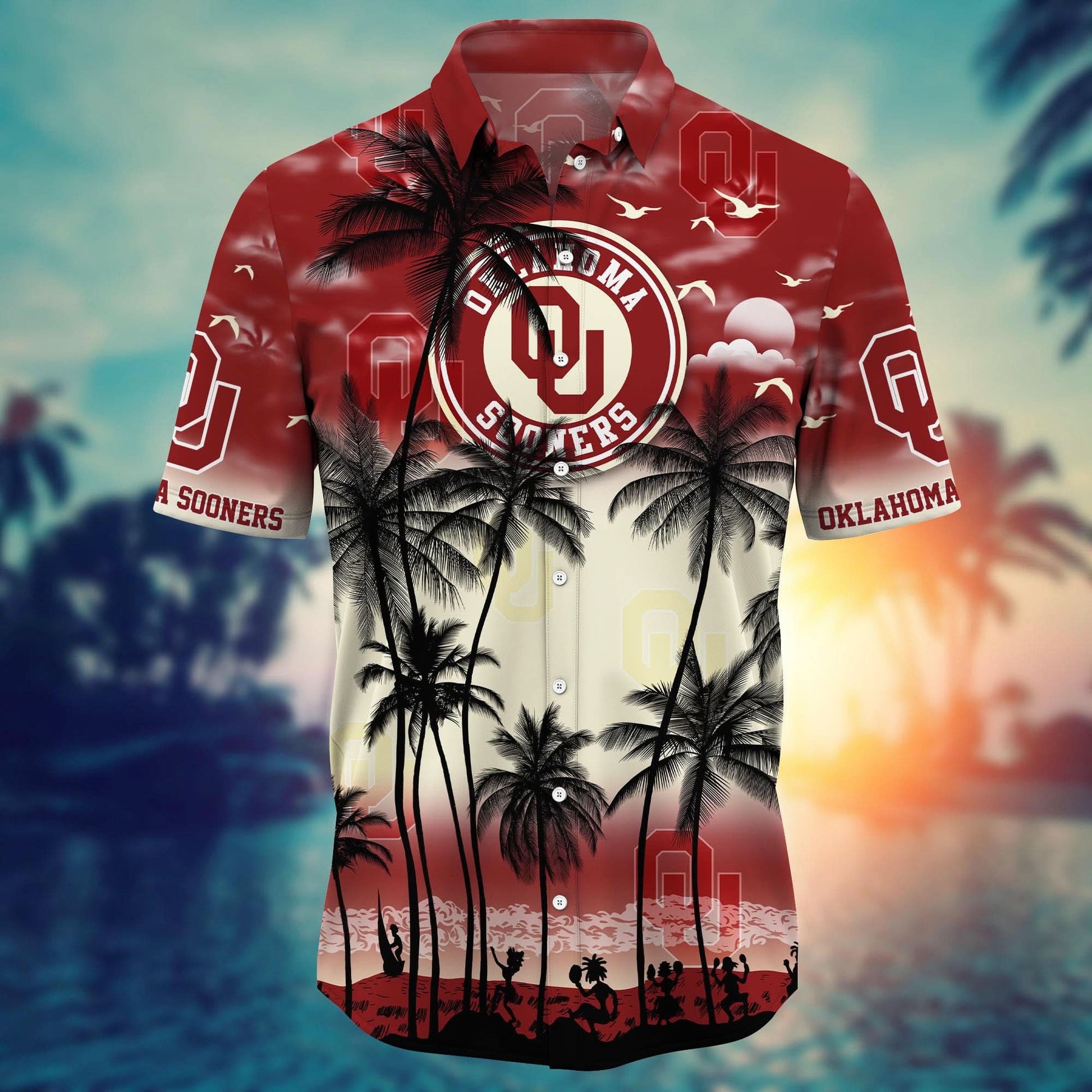 Oklahoma Sooners - Trending Aloha Shirt Summer