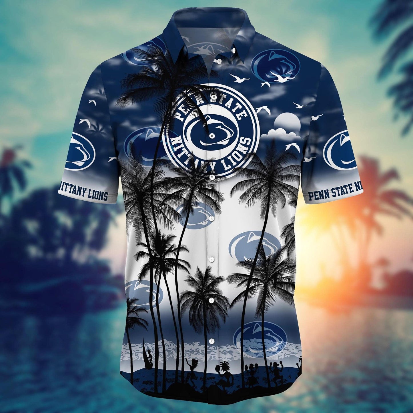Penn State Nittany Lions - Trending Aloha Shirt Summer