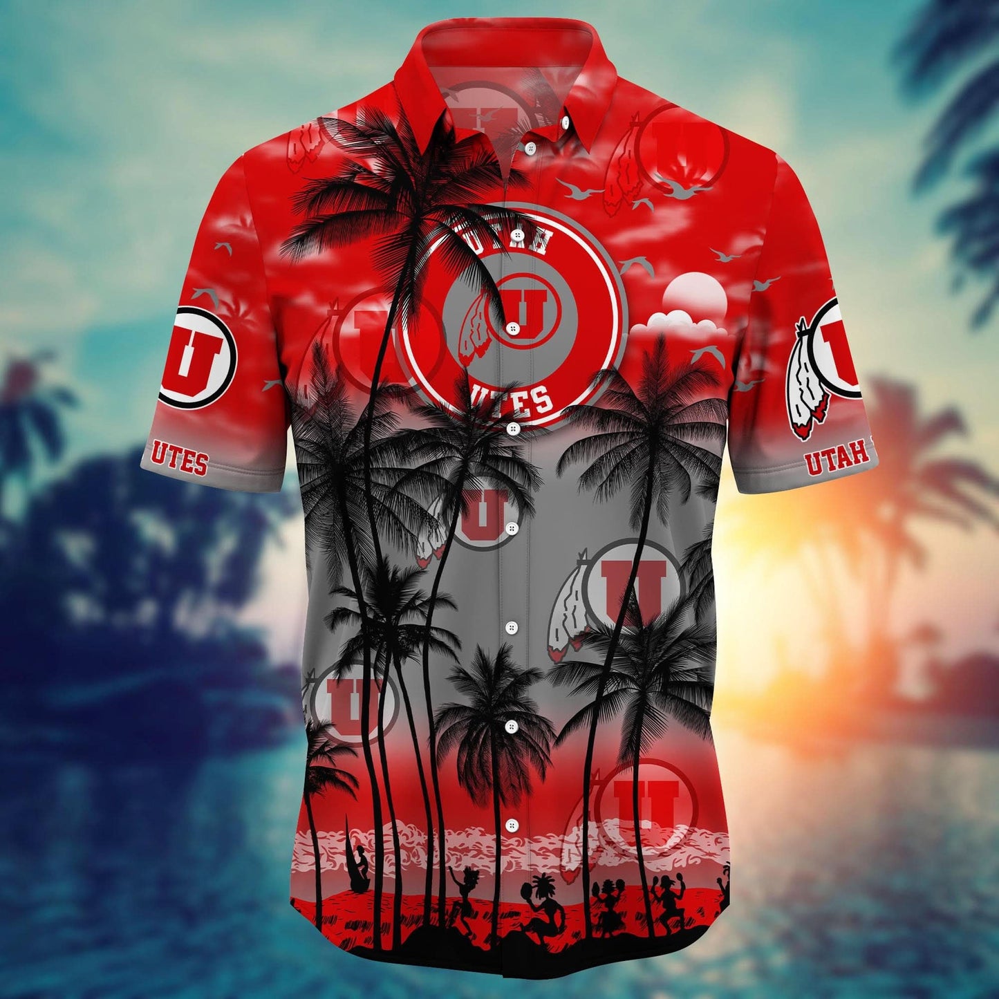 Utah Utes - Trending Aloha Shirt Summer